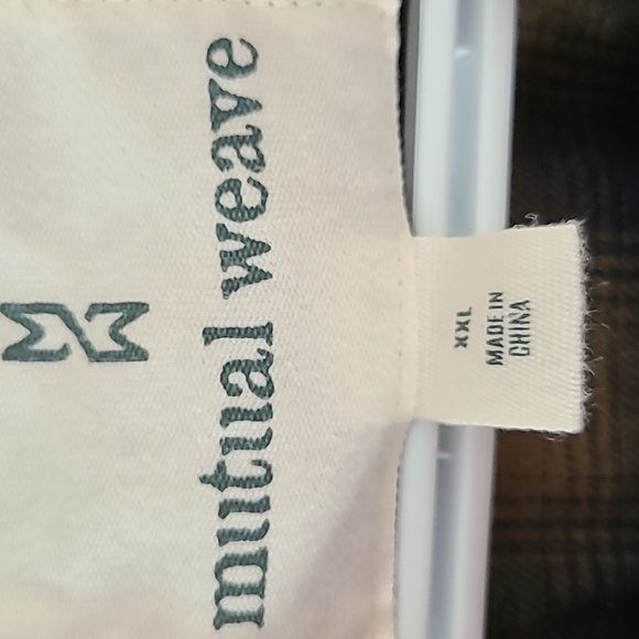 MUTUAL WEAVE MENS BIG & TALL BROWN BUTTON JACKET COAT SIZE XXL - Picture 3 of 15